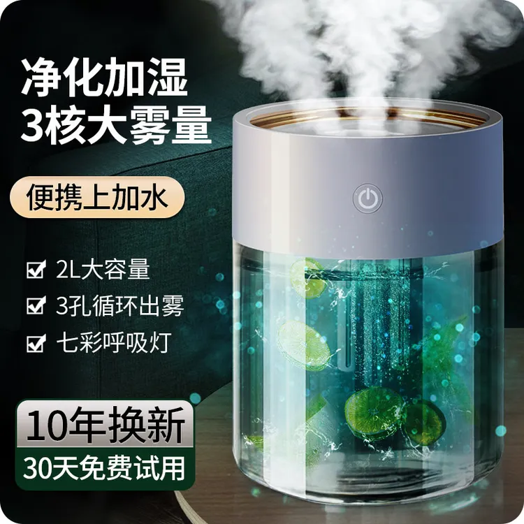 【EARISE雅兰仕】大容量加湿喷雾器家用空调房宿舍专用静音补水喷雾