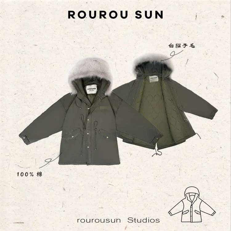 29736冬款女装复古水洗百搭做旧宽松连帽牛仔外套