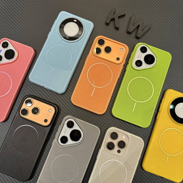 BANCA无线充磁吸散热壳适用苹果17/16promax手机壳华为P70小米15