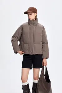 2025 RDDR 进口中空纱简约风鹅绒羽绒服外套 8879