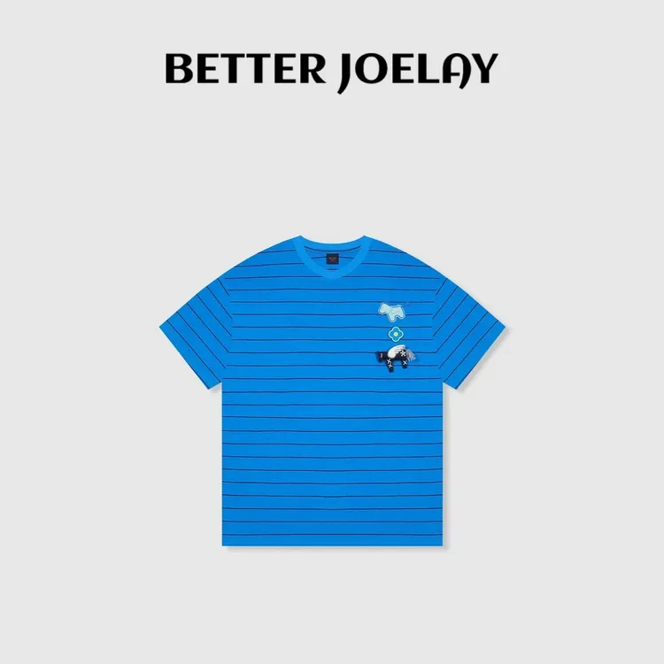 BETTER JOELAY-大版【纯爱告白】全棉时尚百搭T恤短袖休闲风KH3316