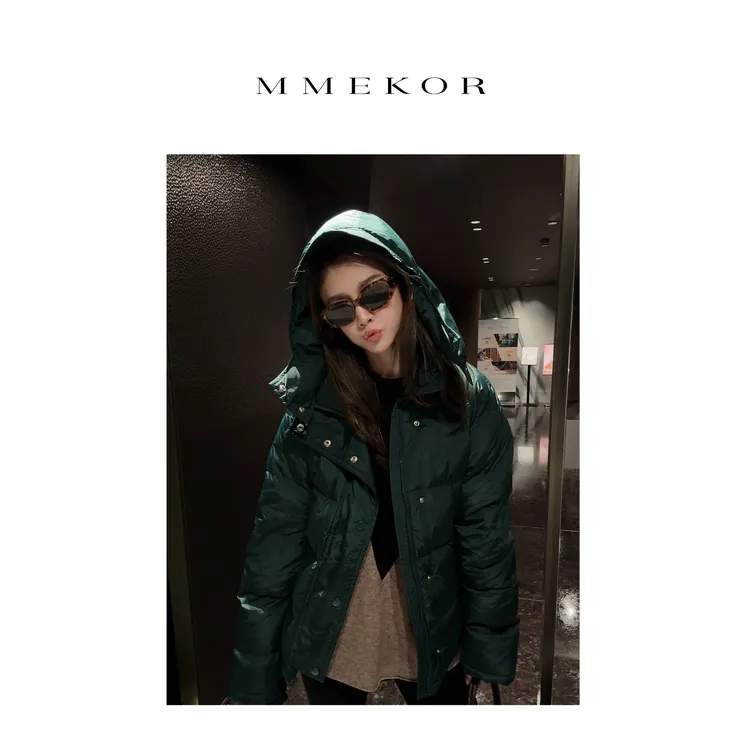 MMEKOR“奥太娜”羽绒服 2025新款秋款摩登街头潮流外套 30711