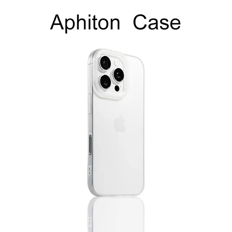 奥菲顿透白磨砂超薄适用iPhone16/15promax小麦手机壳苹果13/12套