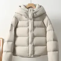 【505】冬季女外套轻薄宽松保暖新款2025加厚保暖时尚面包服