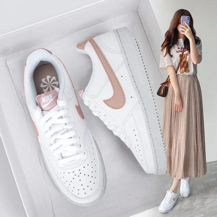 NIKE/耐克女鞋 2025夏季新款COURT VISIONLO鞋复古时尚低帮休闲鞋