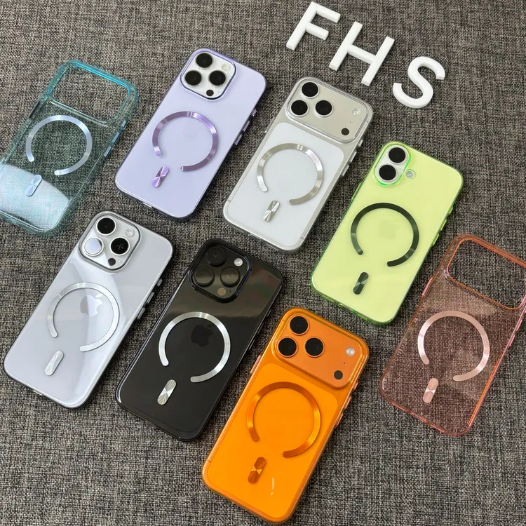 飞虎胜新款超薄透明磁吸适用苹果16/17promax手机壳iphone15/1413