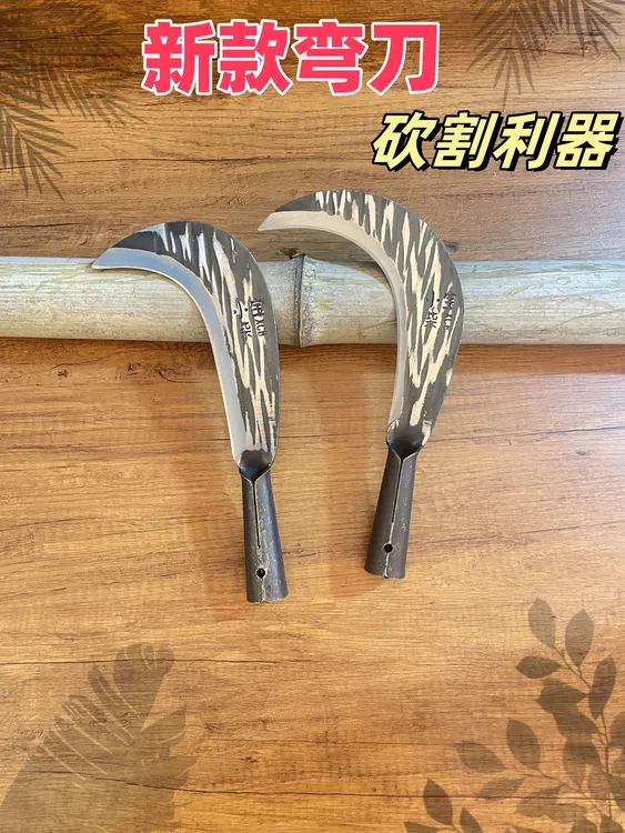 轻便型锰钢砍割两用手工锻打砍柴砍竹子砍玉米杆锋利耐用