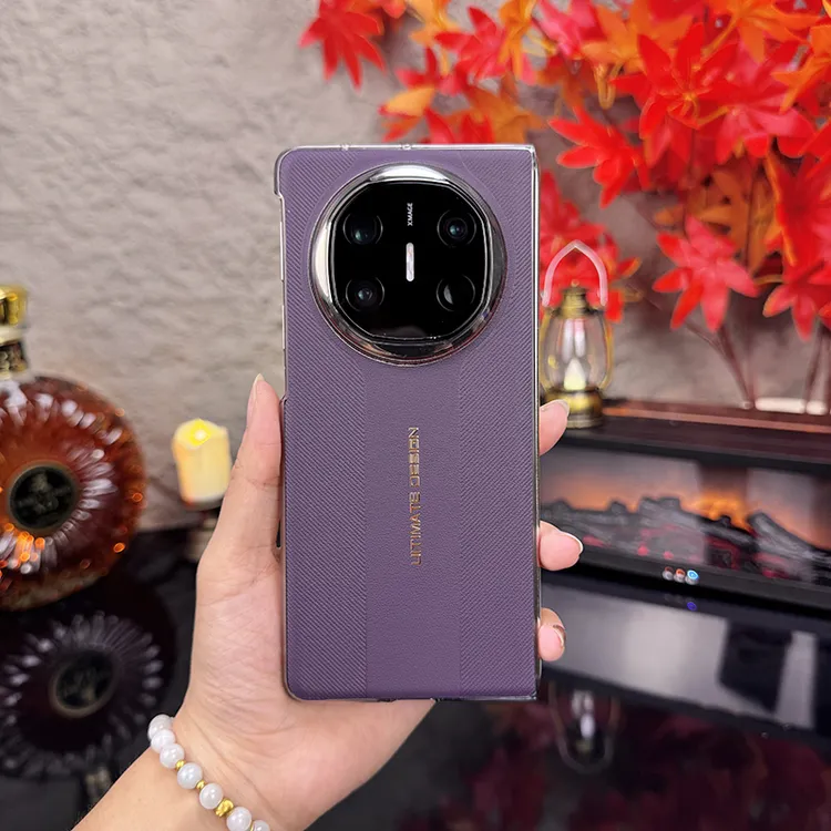 适用华为matex6/matex5手机壳磁吸秒变XTs压纹高档商务外壳