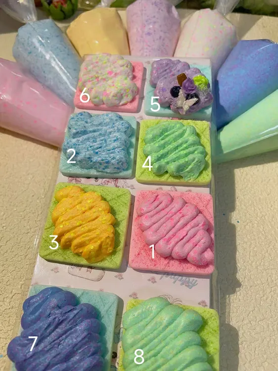 防冻冰淇淋奶油胶100克diy手机壳发夹冰箱贴材料