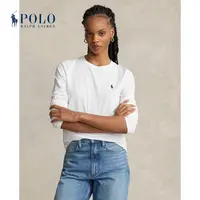 Ralph Lauren/拉夫劳伦女装 经典款棉质平纹针织圆领T恤RL24229