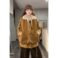 VGVL马甲秋冬新款复古百搭文艺羊羔毛氛围感马甲女30403