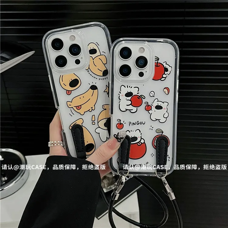 三合一炫彩适用苹果iPhone17/华为荣耀/OPPO/VIVO/小米手机壳爆款