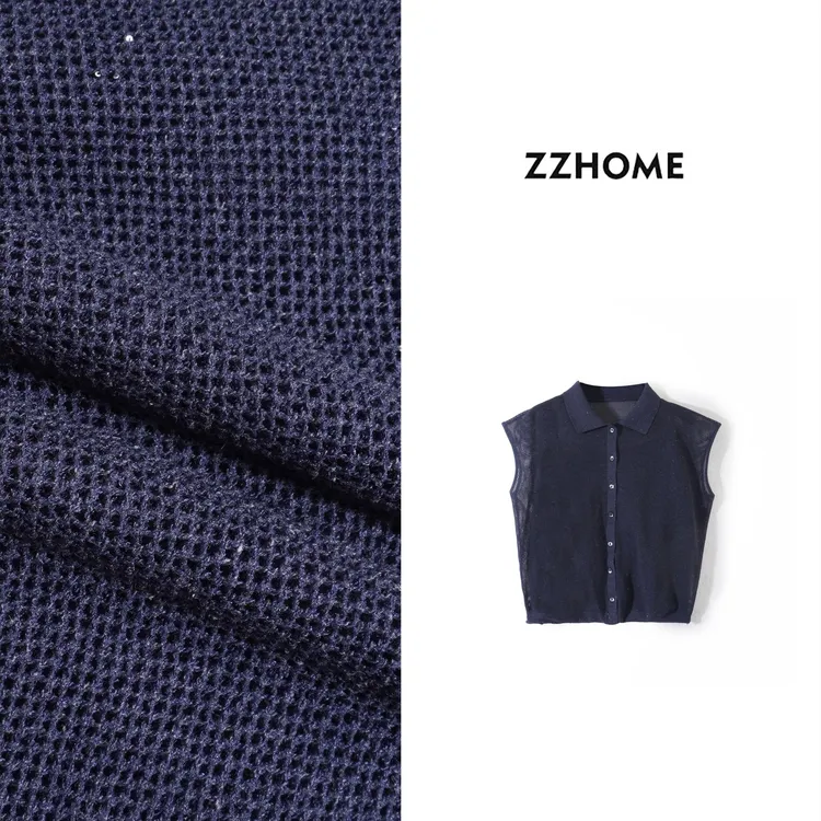 ZOZO HOME | 织物之美冷线条静谧蓝精织上衣q174389p