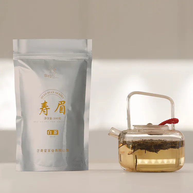 武夷星白茶寿眉特级撬片便携旅行装100g袋装