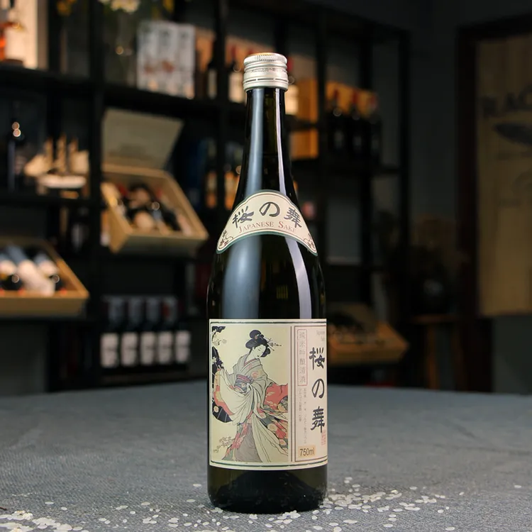 升禧日式纯米酿清酒750ml/1.8L大米发酵酒日本日料配餐酒