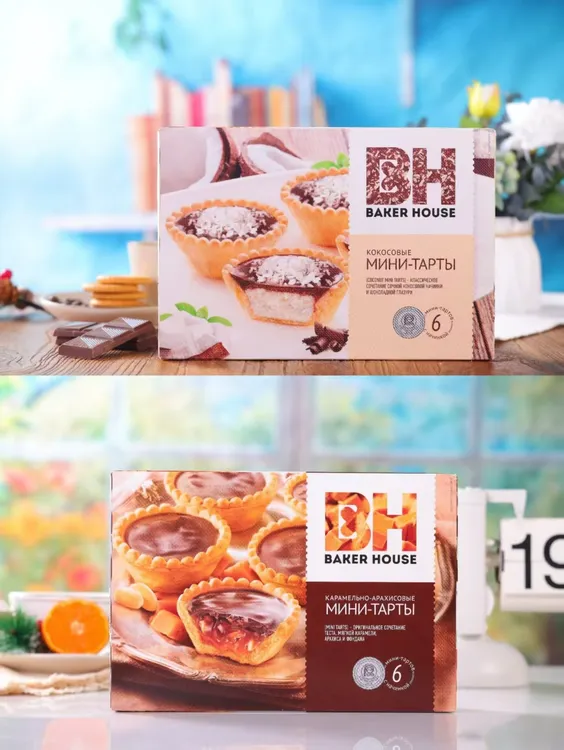 大咖俄罗斯原装进口BakerHouse牌KUCHEN系列BH巧克力派240g