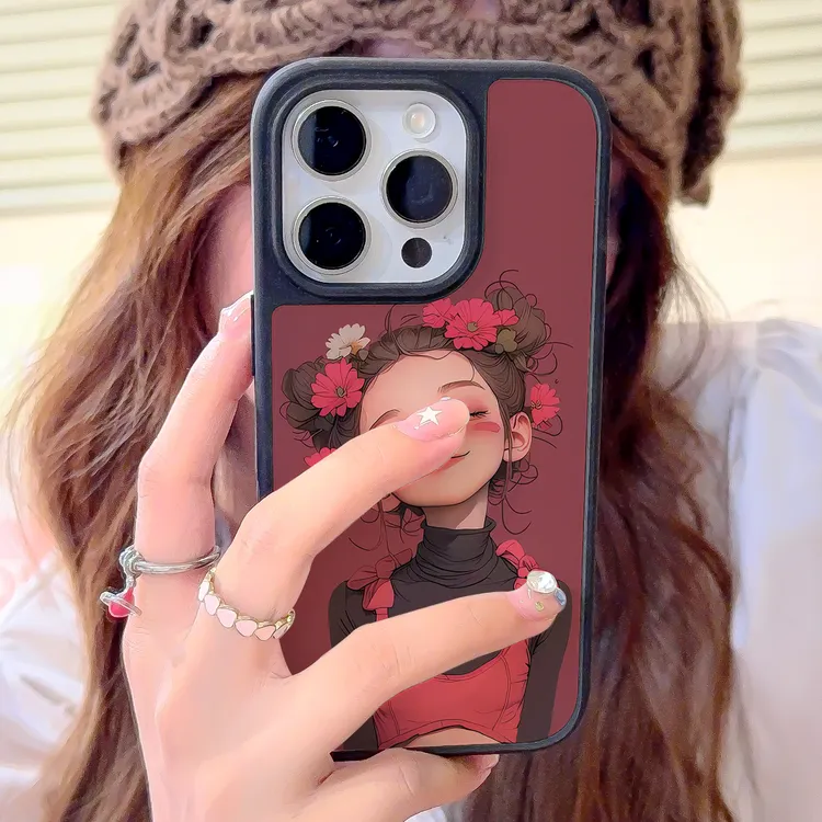 享受女孩适用苹果17promax手机壳iphone16新款13磁吸15可爱