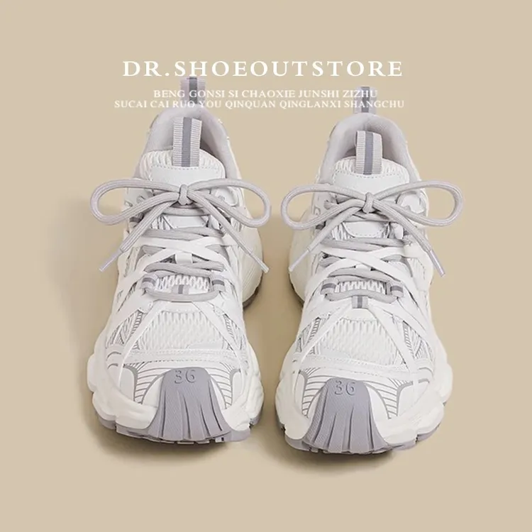 DR意大利小众品牌Venivolo跟高5cm~厚底老爹鞋女透气爆款百搭运动