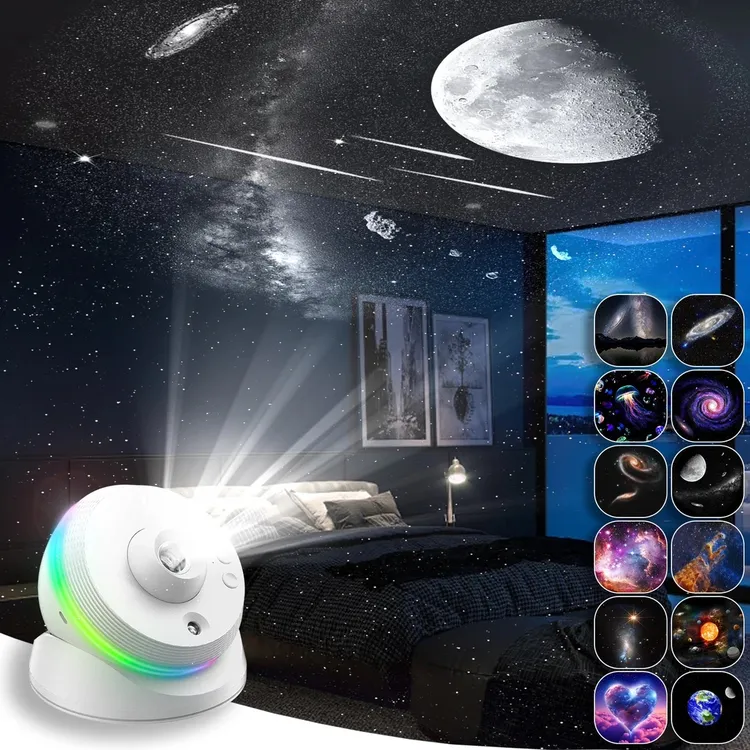 银河星空灯动态流星投影仪浪漫卧室氛围灯小夜灯满天星客厅星空顶
