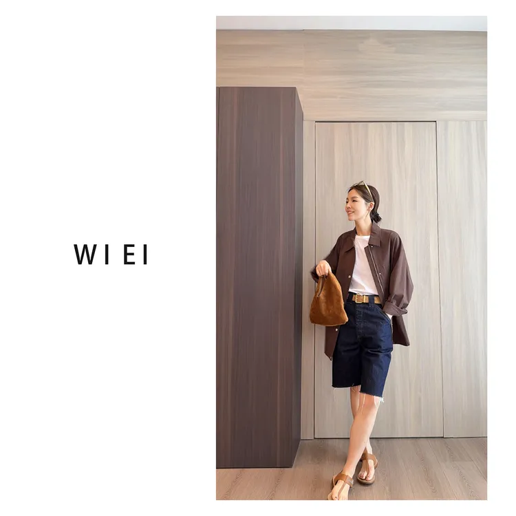 《WI EI》慢调老钱*多口袋翻领 休闲佰搭 衬衫外套 5V043