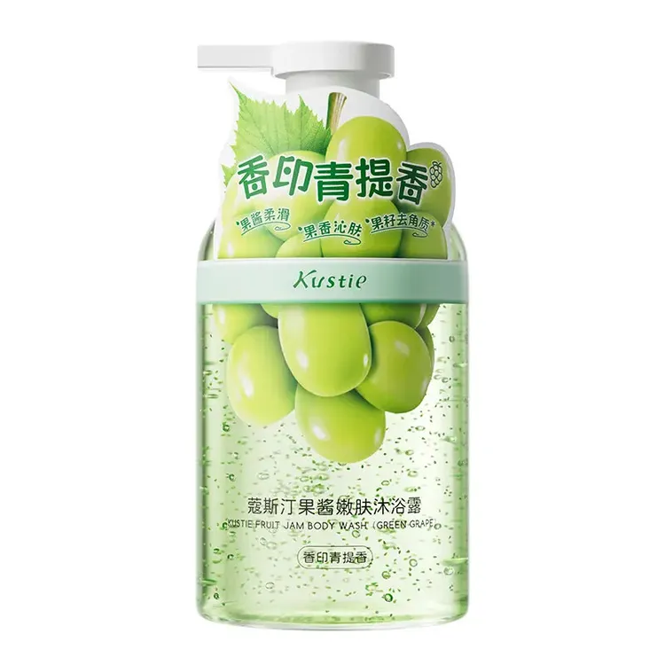 Kustie/蔻斯汀果酱嫩肤沐浴露清甜果香滋润保湿香氛清新润肤清爽