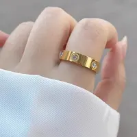 合金戒指 【情侣轻奢戒指】