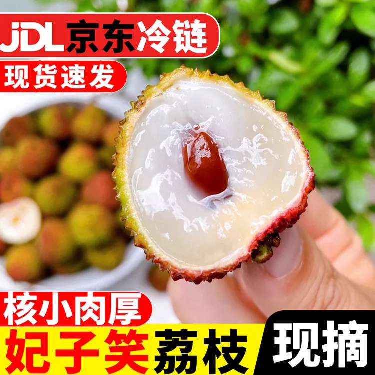 妃子笑荔枝正宗广东新鲜采摘特大精品夏季南方水果产地热卖团
