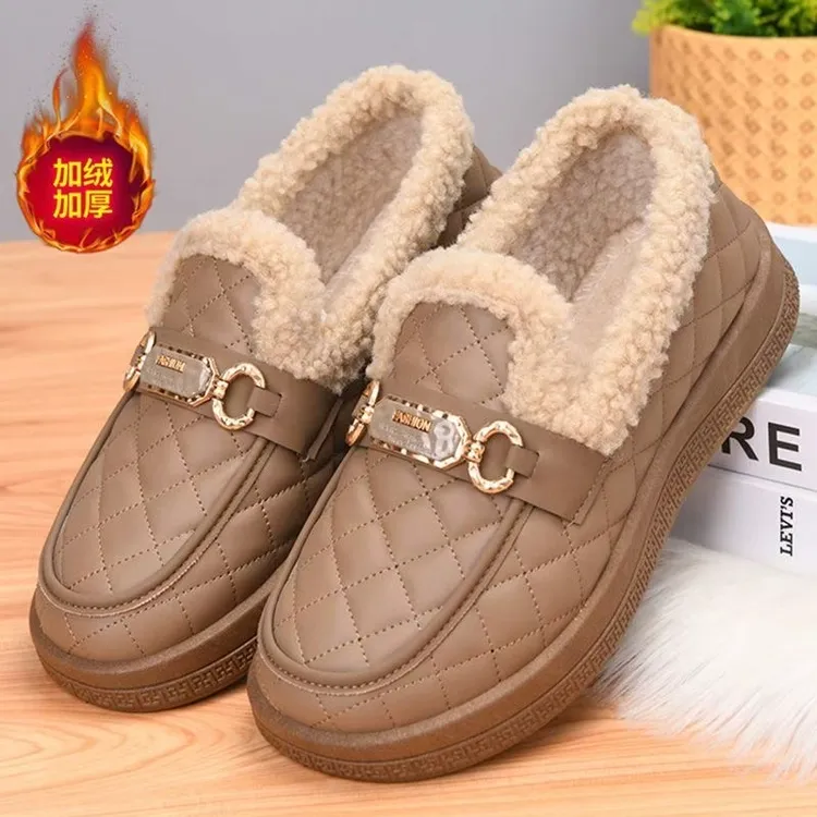 2025冬季新款 女士休闲棉鞋