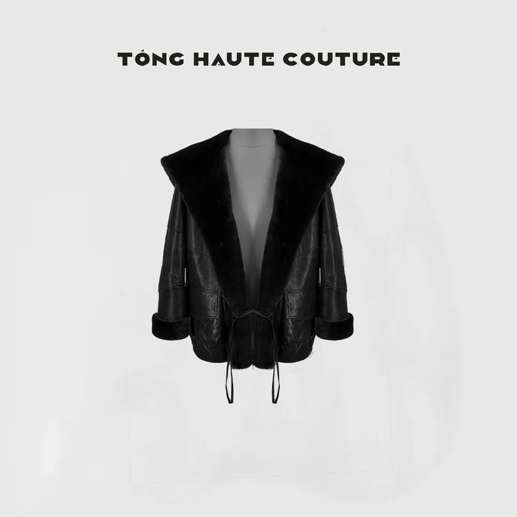 【光芒】冬季新国标90白鹅绒+油蜡绵羊皮时尚鹅绒服 YW691