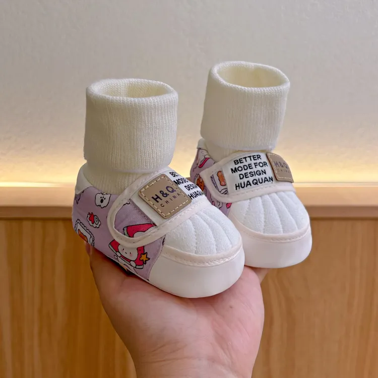 婴儿学步鞋软底防滑秋季新款不掉初学者宝宝鞋子0-1岁单网透气