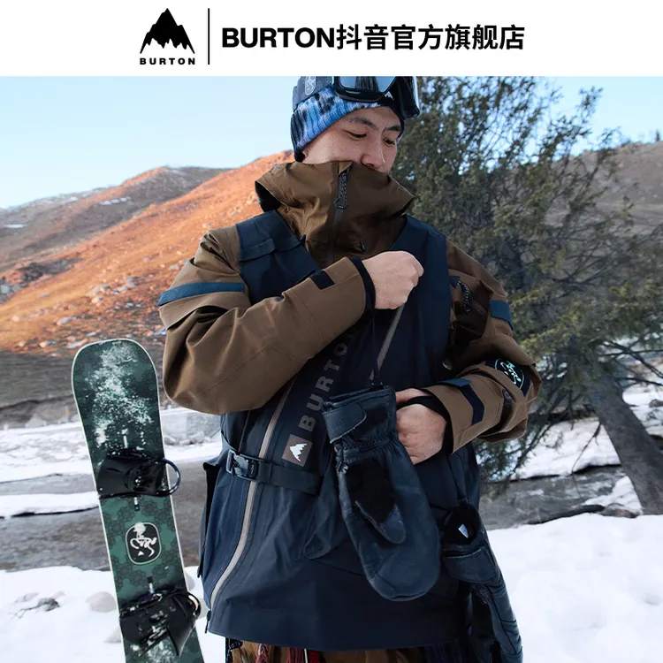 BURTON伯顿W26新品男士CAVALRY雪服 雪裤马年限定户外滑雪套装商品图