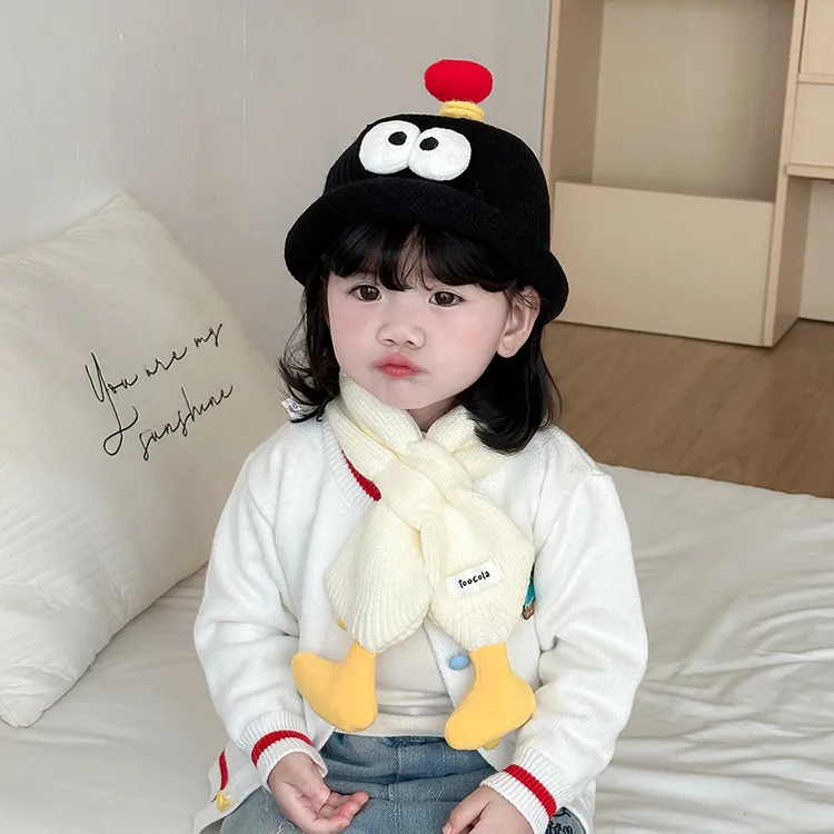 宝宝帽子春秋瓜皮帽套头帽针织帽可爱搞怪翻边帽子男女宝秋冬
