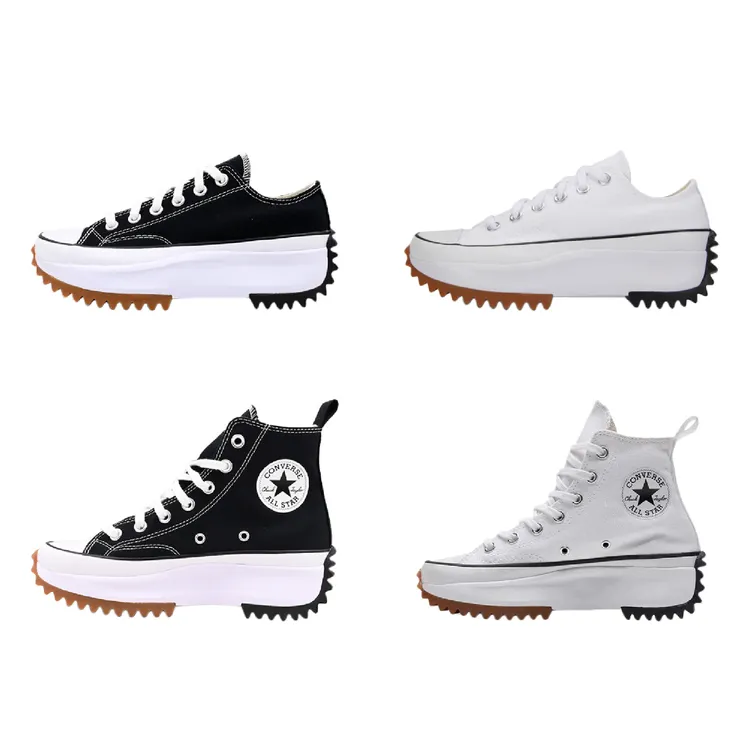 Converse/匡威经典Run Star Hike厚底经典复古厚底帆布鞋166800C