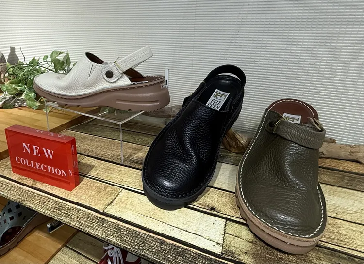 日本正品定制款25年新款包头牛皮百搭半拖