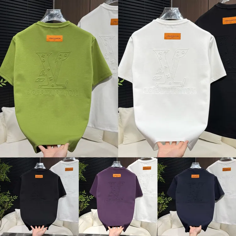 【遇见轻奢】2025冬季新品男士过冬加厚钢印半袖77616