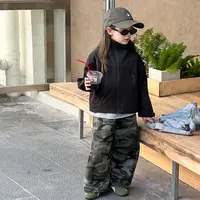 【ZMMY严选童装】儿童男女宽松休闲户外防风连帽冲锋衣外套85091813