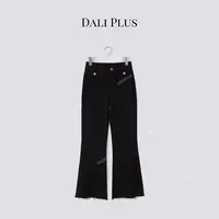 DALI PLUS“高奢限定系列复古喇叭牛仔裤”百搭长裤-D5CH5077-1