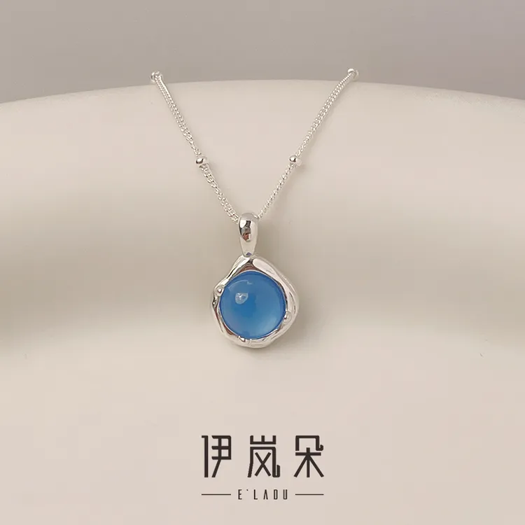 链子925银 伊岚朵【设计师】星空项链|胖mm大码加长高知尺寸锁骨链