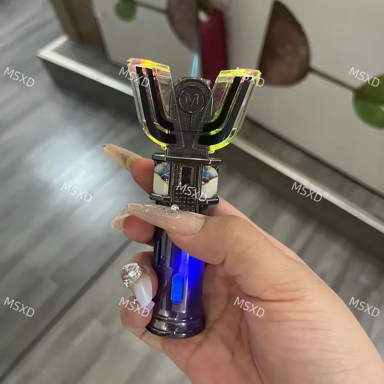 【双十一】创意高颜值神光棒变身器打火机炫酷发光防风送男友礼品