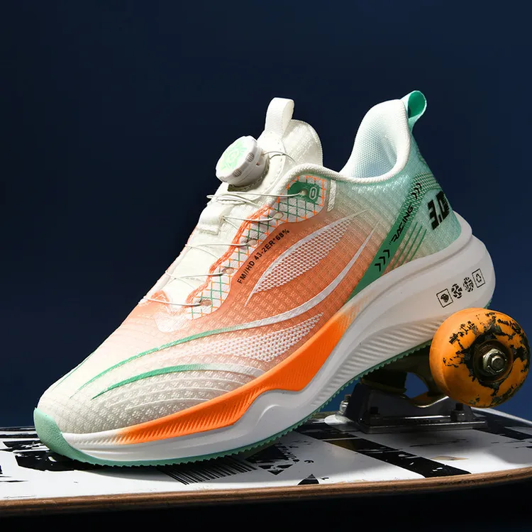 体测鞋潮鞋旋转扣缓震跑步鞋运动鞋