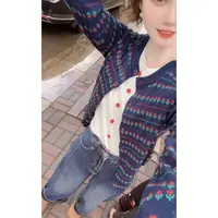『波点花朵S』HH设计显瘦百搭时尚针织衫38522