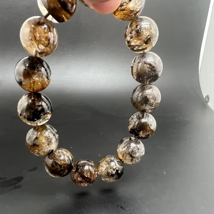 非金属珐琅手链 14+地球古老守护者高货老矿骸骨闪灵扎根稳定守护