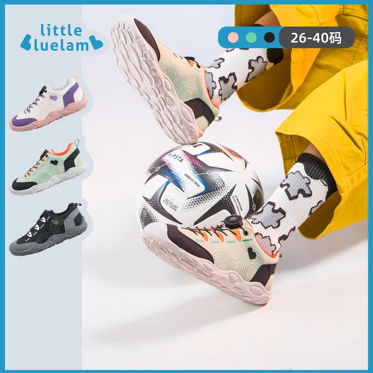 littlebluelamb/小蓝羊2025秋季新款儿童户外运动训练赤足跑步鞋