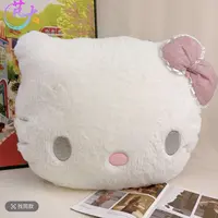 天使与恶魔kt双面猫靠枕毛绒玩具1个【45cm】（测量误差2~3cm）