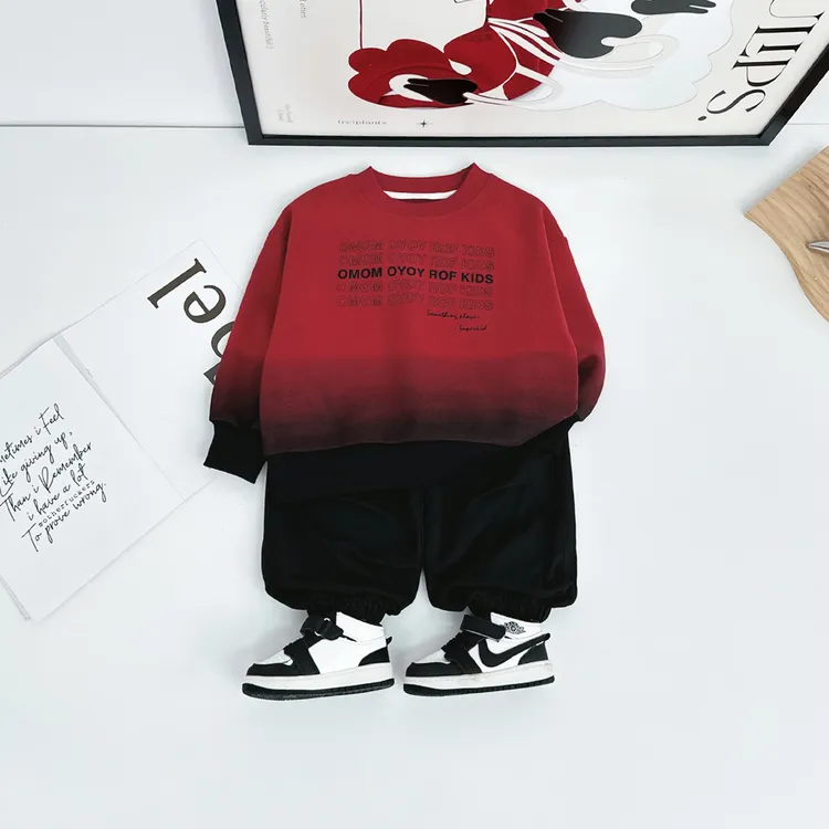 儿童卫衣长袖2025新款男童秋季上衣洋气韩版 HZ25797悠悠童话童装