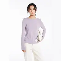 4461羊毛螺纹短版圆领打底衫