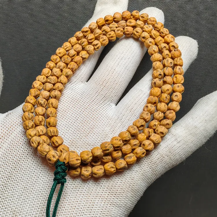 278号定制热振百香籽脖挂珠串6毫米深坑原桩鬼脸尸陀林沉水柏香籽