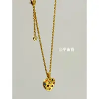 铜合金锆石项链  I1-234【彩锆爱心实心耳扣抽拉链条项链】