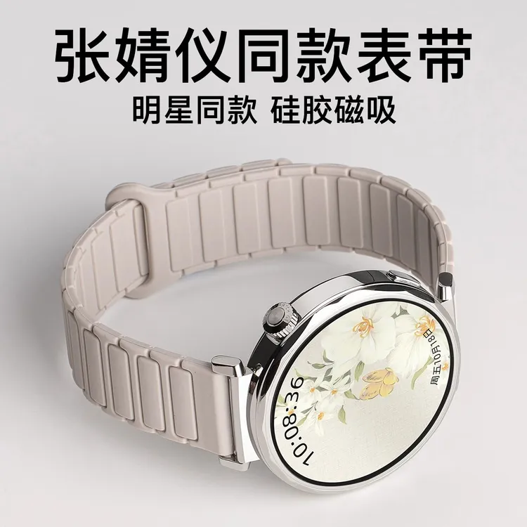 适用华为gt6表带gt5/4手表表带华为watch5工装硅胶GT5pro表带运动商品图