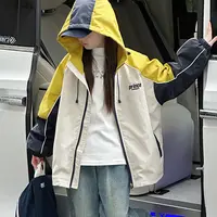 NK073女大童外套2025秋季新款连帽休闲8-18岁百搭学生外套